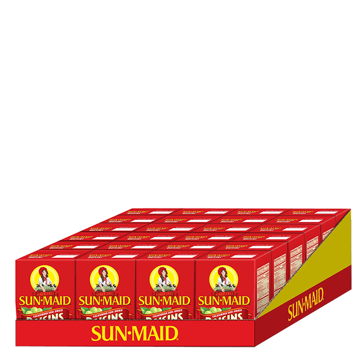 Sun-Maid California Sun-Dried Raisins 24 count 12 oz. boxes